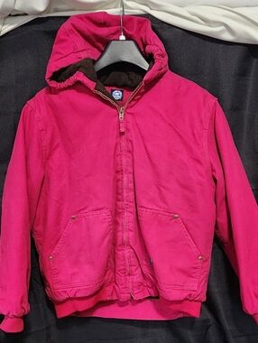 Polar King Kids Hooded Jacket - Raspberry Pink